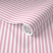 Pinstripe in Baby Pink // White (Small Size)