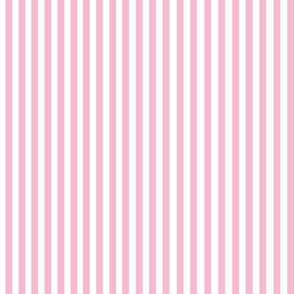 Pinstripe in Baby Pink // White (Small Size)