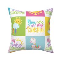 unicorn sunshine patchwork