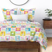 unicorn sunshine patchwork