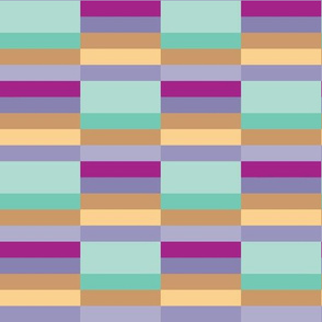 Colorful horizontal stripes