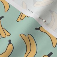 Bananas on Aqua