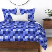 Deep ocean blue checkered. Navy blue tones gingham, blue aesthetic, dark blue