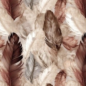 Brown Feathers