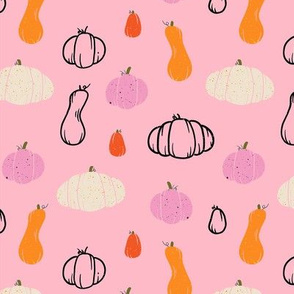Pumpkin & Gourds (L) Pink