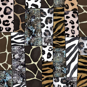 Wildlife patchwork