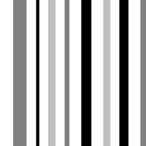 Black white big stripe
