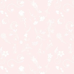 Pink pale fancy floral
