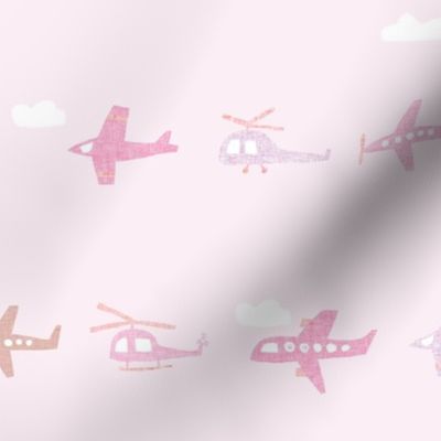 planes on barely: lychee, fairy floss, pink, lipstick, crocus