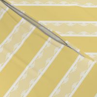 SCALLOP STRIPE - NONNIE'S KITCHEN COLLECTION  (YELLOW)