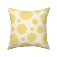 DOILY SHADOWS - NONNIE'S KITCHEN COLLECTION (YELLOW)