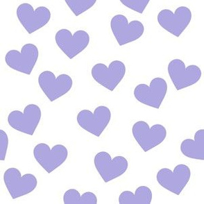 lilac hearts on white (medium)