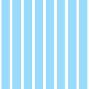 Blue and white stripes 
