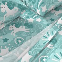 UnicornMagic Light Teal - Large