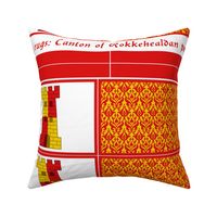 mug rugs: Canton of Rokkehealdan (SCA)