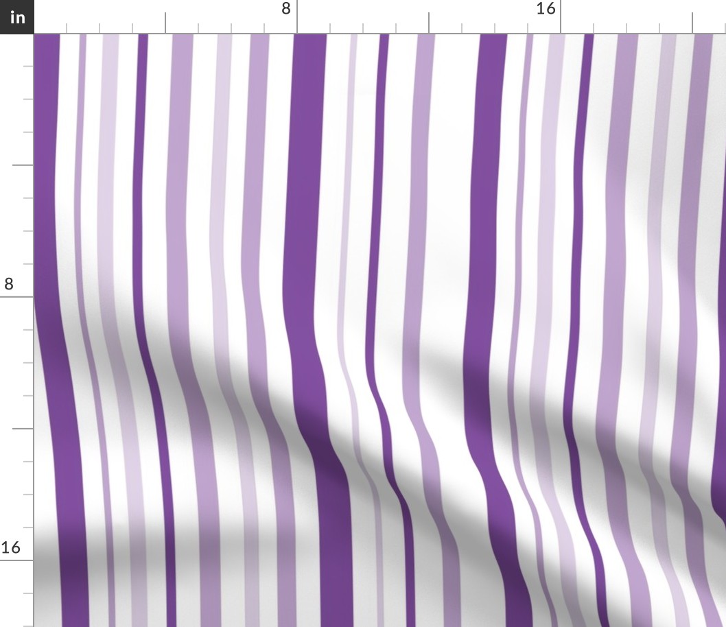 purple and white big stripe