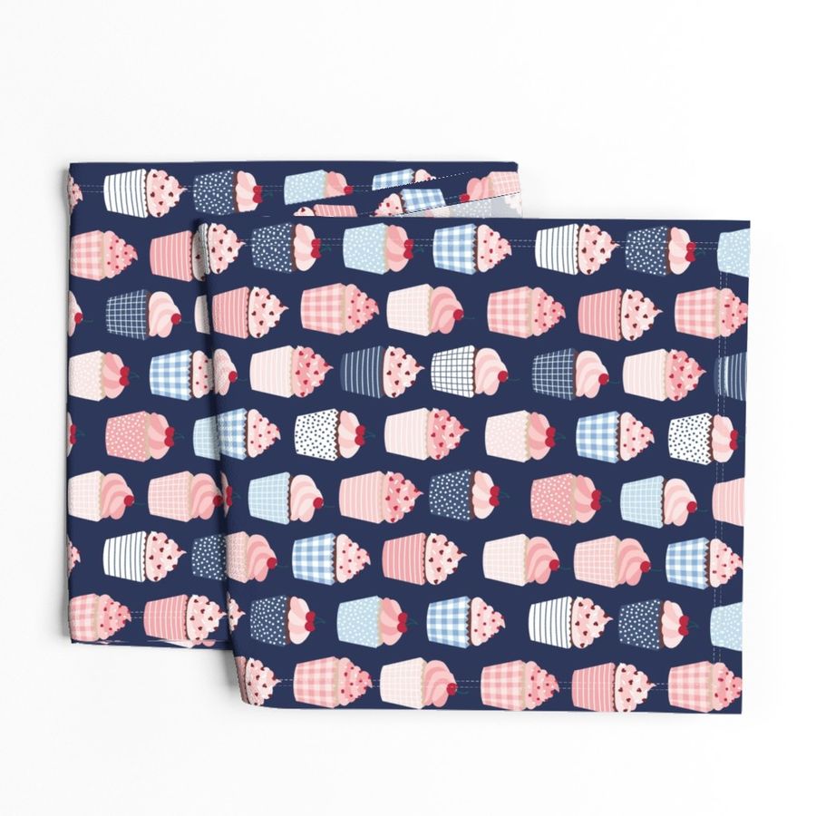 Cherry Cupcake | Navy