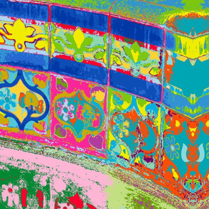 Psychedelic Tiles 4