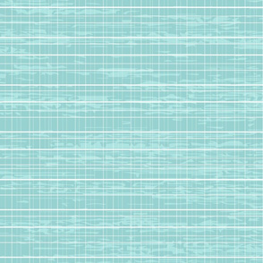 Unicorn Plaid Light Teal - Large