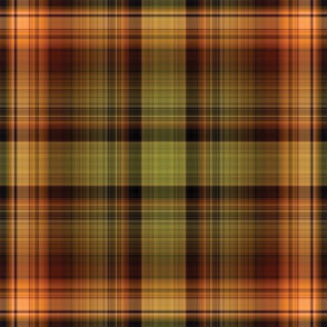 Large Scale Fall Plaid for Wallpaper