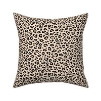 ★ BLACK and WHITE LEOPARD (rotated) - LEOPARD PRINT in ECRU ★ Small Scale / Collection : Leopard spots – Punk Rock Animal Print