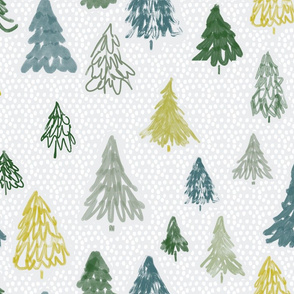Long Winter - Pine Trees