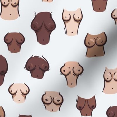 Boobs tits breast naked pattern 