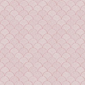 Japanese Fish Scales - Baby Pink Texture / Medium