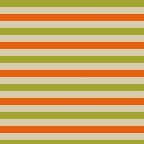 stripes green tan orange 2