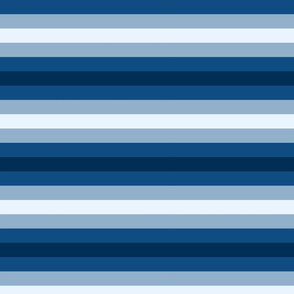 stripes monotone blue