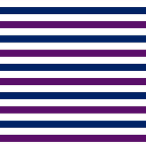 stripes white navy purple