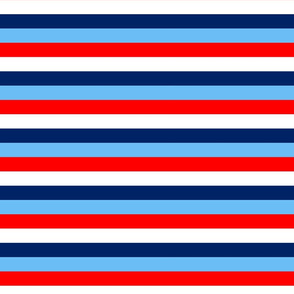 stripes red white and blue