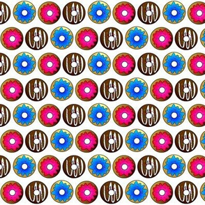 Donut repeat - Chocolate, Strawberry, Blueberry