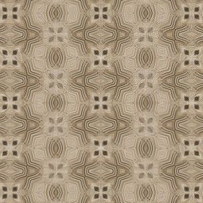 Four Petal Geo - Natural Beige