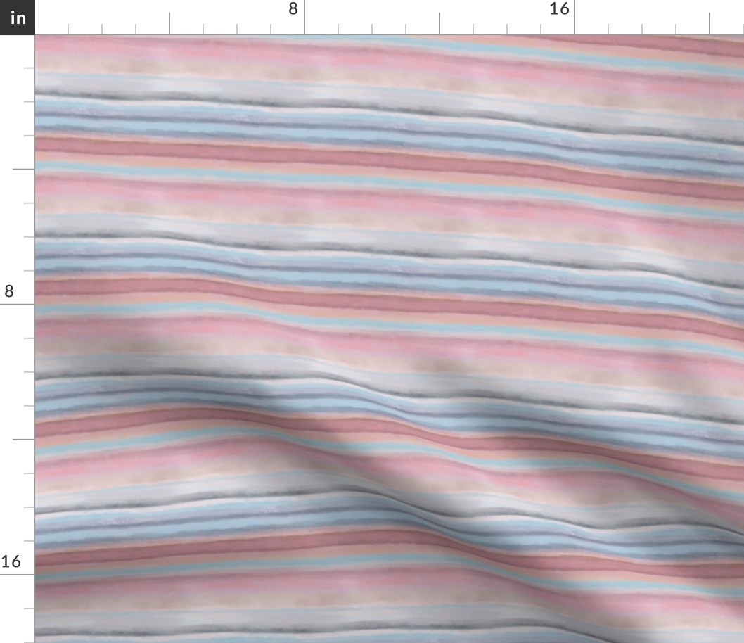 Water color stripes - small