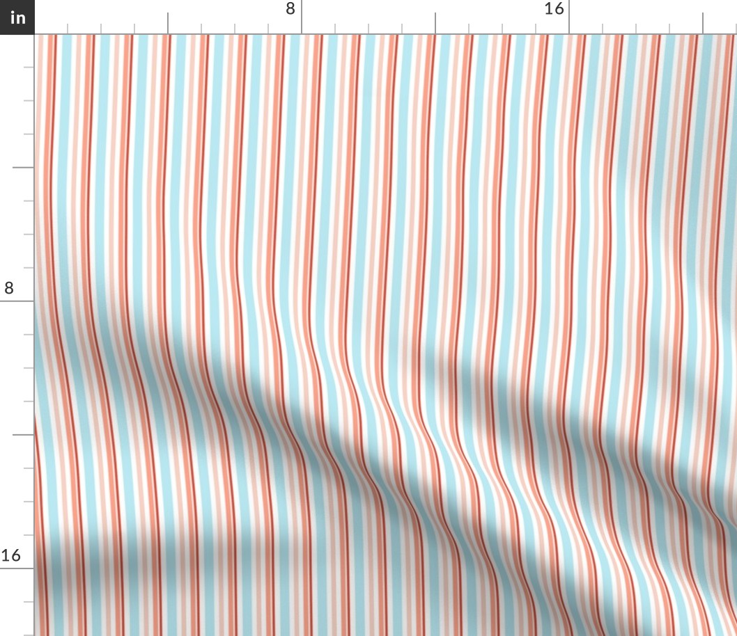 Vertical Valentine Stripes, Multi