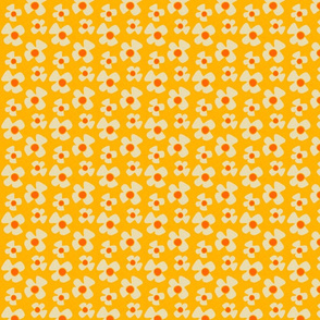 new floral daisy yellow Small