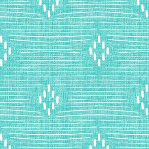 Diamond weave - turquoise 