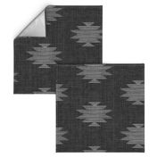 Woven Kilim - black.