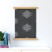 Woven Kilim - black.