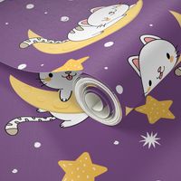 Kawaii Cats in Space