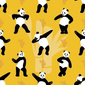 Panda Dance Yellow