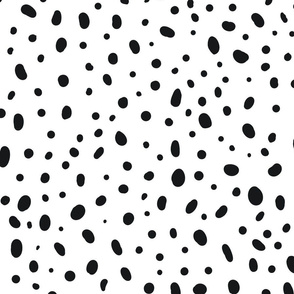 Modern Polka dots ,Dalmatian ,animal spots pattern 