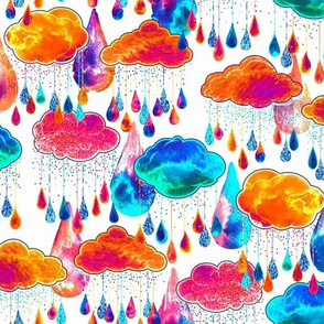 Rainbow Sprinkles Dream Clouds