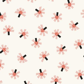 Flying Flowers-Pink_Cream