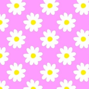 Cute Daisy Pattern Pink