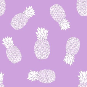 Purple Pineapple Pattern