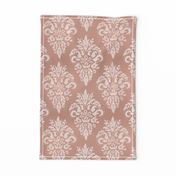 Vintage Damask - Rose Gold