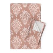 Vintage Damask - Rose Gold