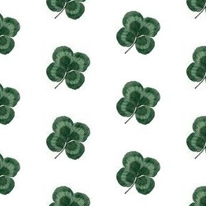 Lucky four leaf clover / shamrock print 2 (small)